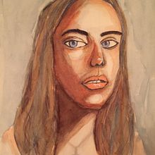 Mi Proyecto del curso: Retrato artístico en acuarela. Un proyecto de Artesanía de Jose Alberto Rodriguez Hernandez - 27.06.2020