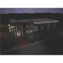 Cuartel de Bomberos. 3D project by Nicolas Leguizamon - 06.27.2020