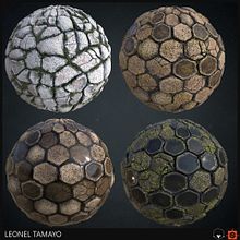 Mi Proyecto del curso: Introducción a la creación de texturas con Substance Designer. 3D project by Leonel Tamayo Castellanos - 06.27.2020