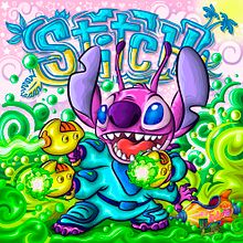 Pink Stitch. Digital Illustration, and Vector Illustration project by Federico Barrios - 06.27.2020