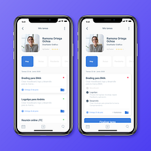 Mi Proyecto del curso: Diseño de una aplicación móvil. Un projet de UX / UI de Carlos Ramirez - 28.06.2020