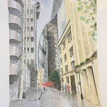 London. Un progetto di Pittura ad acquerello di liliana_cowlam - 28.06.2020