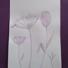 Monocromatico. Un proyecto de Pintura a la acuarela de Camila B - 28.06.2020