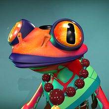Shaolin Frog - Ran-Chao. Un progetto di Modellazione 3D di Fredy Jimenez - 04.04.2019