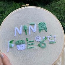 Mi Proyecto del curso: Introducción al bordado en relieve. Un proyecto de Bordado de Andrea Fuentes - 28.06.2020
