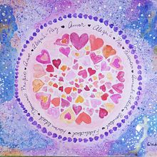 Hearts in the universe . Fine Arts project by E. G. MTHerbert - 07.07.2020