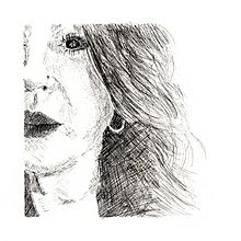 Mirada. Desenho de retrato, Ilustração tradicional e Ilustração com tinta projeto de Begoña Blázquez Parro - 29.06.2020
