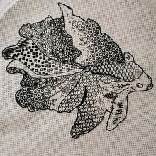 Mi Proyecto del curso: Introducción al bordado en blackwork. Embroider project by agueda_77 - 06.29.2020