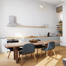 Resultados del Curso de Infoarquitectura con UE4. Un progetto di 3D, Architettura, Architettura digitale e Architettura d'interni di Carlos Raggini - 30.06.2020