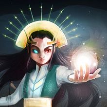 Magia - Proyecto final. Traditional illustration, and Digital Illustration project by Vivian Marjorie Fortunat Barragán - 03.31.2020