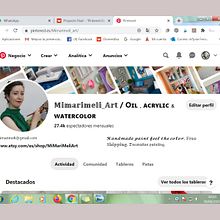 Mi Proyecto del curso: Pinterest Business como herramienta de marketing. Un proyecto de Marketing de MJose Fernandez Megias - 30.06.2020