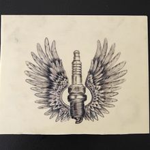 Meu projeto do curso: Tatuagem para principiantes. Tattoo Design project by manequeiroz - 06.30.2020