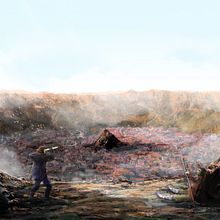 My project in Concept Art for Video Games course. Concept Art, and Traditional illustration project by Joao Xu - 06.30.2020
