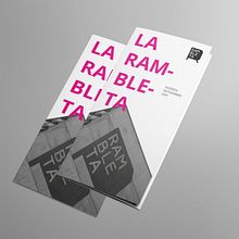 Folleto informativo_La Rambleta. Editorial Design project by Santiago Navarrete - 06.30.2020