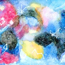 Acuarelas en el Universo. Watercolor Painting project by Monica V - 06.30.2020