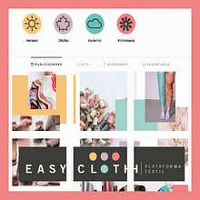 Easy cloth social media. Un proyecto de Diseño para Redes Sociales y Redes Sociales de Michelle Moralst - 01.07.2020