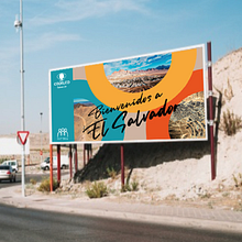 Codelco Dsal Gigantografia bienvenida. Un progetto di Design e Architettura digitale di Michelle Moralst - 01.07.2020