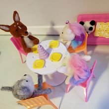Mi Proyecto del curso: Needle felting: creación de personajes con lana y aguja. Un proyecto de Diseño de personajes, Creatividad y Art toy de Stefy Alejandra Miranda Villa - 01.07.2020