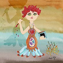 Mi Proyecto del curso: Ilustración de personajes con estilo. Een project van  Artistieke tekening van Beatrix Prieto - 01.07.2020