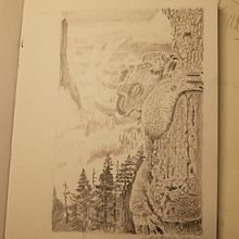 My project in Artistic Illustration Techniques with Graphite Pencils course. Traditional illustration project by sylpac - 07.01.2020