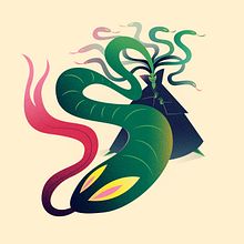 Medusa. Character Design, Concept Art, Digital Illustration, Traditional illustration, and Vector Illustration project by Nathan Jurevicius - 07.01.2020