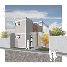 Proyecto COTOT Vivienda Social Progresiva. Architecture, Digital Architecture, and Architectural Illustration project by Gabriel Bermudes - 07.02.2020