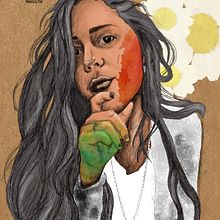 Mi Proyecto del curso: Retrato ilustrado con Procreate. Realizado en photoshop . Fine Arts, Digital Drawing, Traditional illustration, and Digital Painting project by Facundo Moyano - 07.06.2020