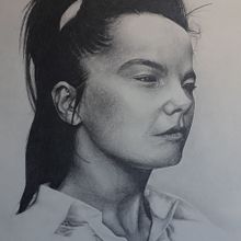 Mi Proyecto del curso: Retrato realista con lápiz de grafito. Drawing project by valeriags16 - 07.12.2020
