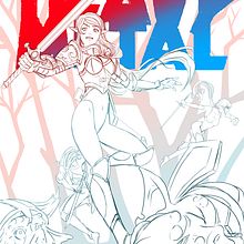 heavy metal cover Ein Projekt aus dem Bereich Comic von Keisy Lopez - 02.07.2020