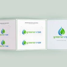 Logo design + GuideMark / Diseño de logo + Guia de marca Greenerinse. Un projet de Design , Design de l'information, Création de logos , et Design graphique de Eduardo Morente - 10.06.2020
