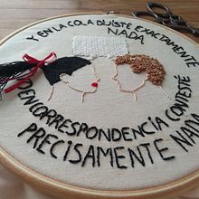Versos bordados. Embroider project by Rocío Peñalta Catalán - 07.26.2020