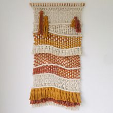 My project in Introduction to Macramé: Creation of a Decorative Tapestry course. Projekt z dziedziny Makrama użytkownika Rebeka Delgado - 02.07.2020