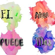 EL AMOR PUEDE MAS by FML. Un progetto di H e lettering di Adriana Lopez - 02.07.2020