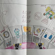 My project in The Art of Sketching: Dog UFOs. Ilustração tradicional, Ilustração com tinta, e Pintura em aquarela projeto de CJ Elliott - 06.08.2020