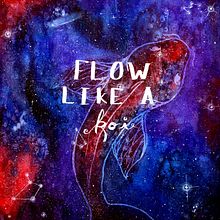 "Fluir como un koi".. Traditional illustration, and Watercolor Painting project by Scarleth Gómez Oviedo - 07.03.2020