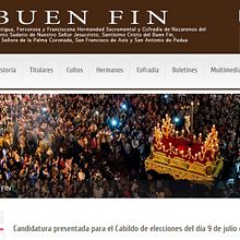 Hermandad del Buen Fin. Un progetto di Web development e Web design di Javier Daza Delgado - 27.01.2015