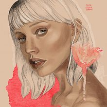 Mi Proyecto del curso: Retrato ilustrado con Procreate. Un proyecto de Ilustración tradicional e Ilustración digital de Maria Eugenia Sellanes - 03.07.2020