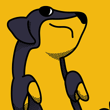 Daschund. Un progetto di Illustrazione vettoriale di Ricardo Martínez De La Cruz - 03.07.2020