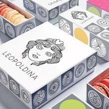 Le Macaron Boutique by Bojana Knezevic . % Bojana Knezevic tarafından hazırlanan Sanat Yönetmenliği, Markalaşma ve Kimlik, Yaratıcılık, 3D Tasarım, Logo Tasarımı, Ambalajlama, Vektör İllüstras, Ve onu projesi - 07.04.2020