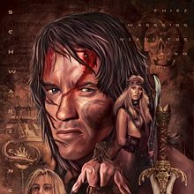 Conan The Barbarian . Un proyecto de Ilustración tradicional e Ilustración digital de Oscar Martinez - 04.07.2020