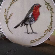 Mi Proyecto del curso: Pintar con hilo: técnicas de ilustración textil . % Paulina Goytia tarafından hazırlanan Nakış projesi - 07.04.2020