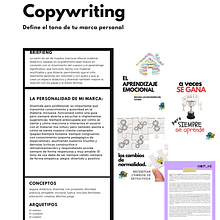 Mi Proyecto del curso: Copywriting: define el tono de tu marca personal. Projekt z dziedziny Edukacja, Projektowanie gier komputerow i ch użytkownika Paulina Pliego - 04.07.2020