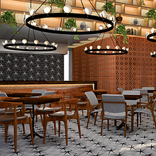 Restaurante Casa Club. Retail Design, Interior Architecture, Interior Decoration & Interior Design project by Azucena Suzie Sachs - 01.03.2019
