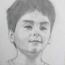 Mi Proyecto del curso: Retrato realista con lápiz de grafito. Pencil Drawing project by Werner Hemeryth mera - 07.04.2020
