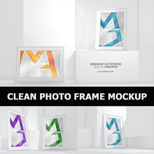 Clean Photo Frames Mockup. Un progetto di Animazione 3D, Creatività, Design, Marketing digitale, Pittura digitale, Fotografia di moda, Instagram, Lighting design, Marketing, Motion graphics, Multimedia, Fotografia, Video e Video editing di Motion Fox - 05.07.2020