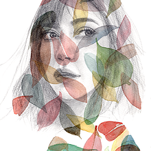 Mi Proyecto del curso: Retrato con lápiz, técnicas de color y Photoshop. Desenho a lápis, Desenho de retrato, e Pintura em aquarela projeto de Begoña Blázquez Parro - 05.07.2020