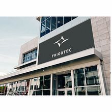 Frigotec. Presentacion final de logotipo Ein Projekt aus dem Bereich Br, ing und Identität, Logodesign und Grafikdesign von Ingrid Bejarano - 14.07.2020