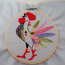 Mi Proyecto del curso: Técnicas de bordado: ilustrando con hilo y aguja. Un projet de Broderie de torralba_8 - 05.07.2020
