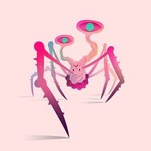 The Thing. Character Design, Digital Illustration, Film, Video, TV, Traditional illustration, and Vector Illustration project by Nathan Jurevicius - 07.05.2020
