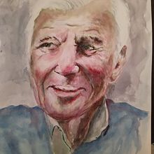 Mi Proyecto del curso: Retrato artístico en acuarela. Un progetto di Belle arti di karlosbc - 06.07.2020